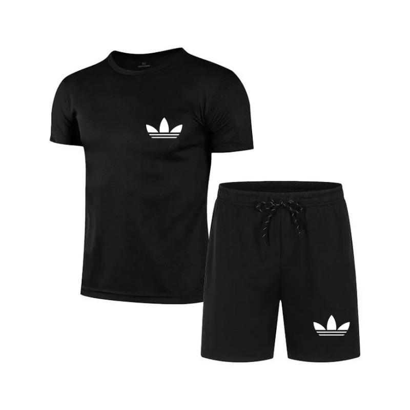 Summer Clothing Brands - Conjunto de verão masculino, roupa esportiva