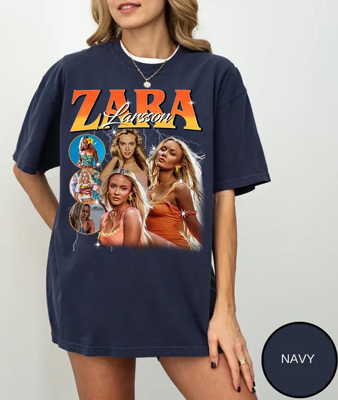 Camiseta Retro Zara Larsson, C - Summer Zara avaliação e preço