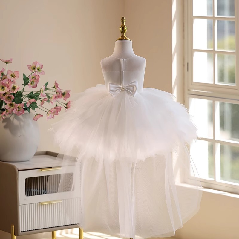 Vestido Branco de Renda com Mi - Summer Clothing Baby Girl avaliação e preço