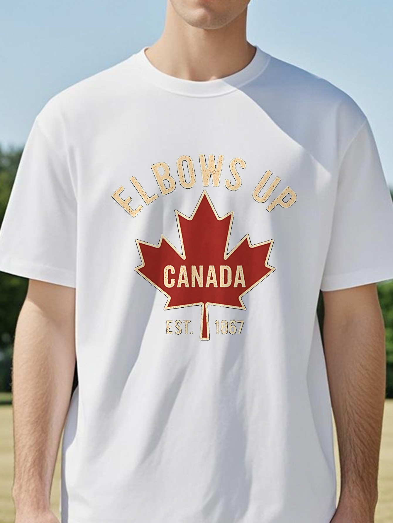 Camiseta Elbows Up Canada para - Summer Clothing Women Canada avaliação e preço